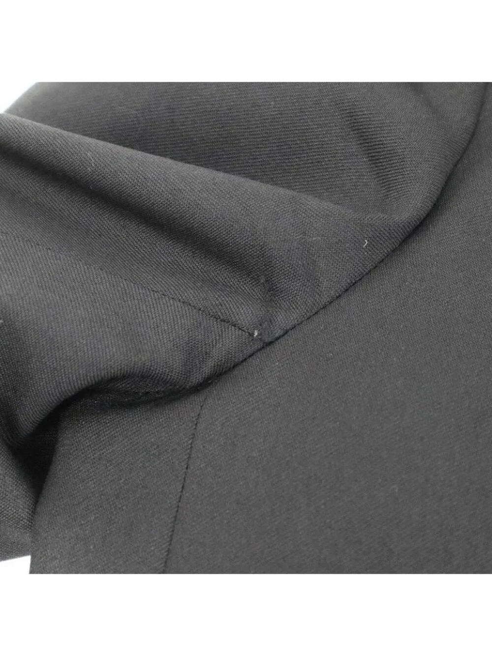 Dior Homme Satin Lapel Smoking Tuxedo Jacket Black 44